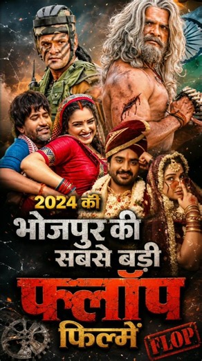 2024 की भोजपुरी की 10 सबसे बड़ी फ्लॉप फिल्में | Khesari Lal Yadav | Nirahua | Chintu Pandey #shorts