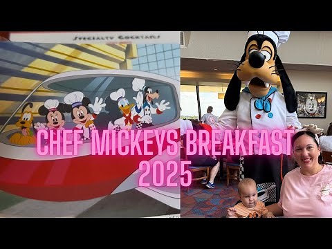 Inside Chef Mickey’s Breakfast Buffet 2025 | Best Disney Character Dining Experience at Disney World