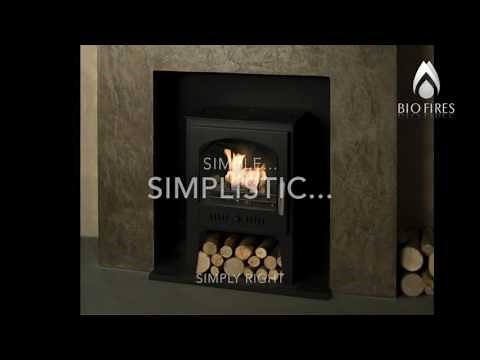 Wood Burner Style Traditional Bioethanol Stove