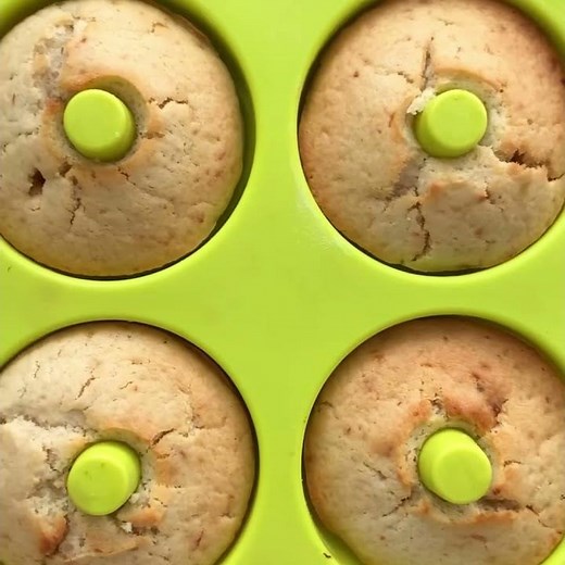 Lychee Glazed Baked Donuts | Jungle Fruits | Dried Fruits Recipe