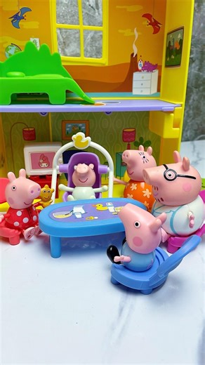 Satisfying with Unboxing & Review Peppa Pig After School Toys ASMR #peppapig #toys #shorts