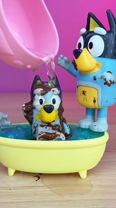 bluey made a mess #toys #bluey #dolls #satisfyingvideo #cleaning #disney | Poppy Bee