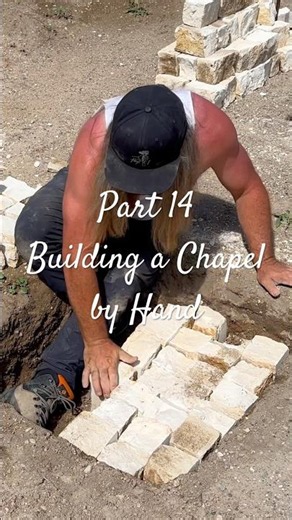 Building a Chapel by Hand, Part 14 #construction #diy #westtexas