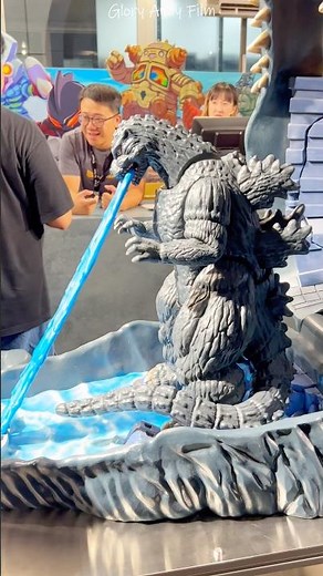 GIANT Trendmasters-Style Godzilla Playset? 😱 #shorts