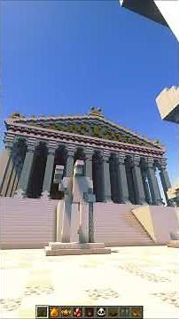 Huge Greek Ancient Empire City Build Showcase minecraft #minecraft #minecraftshorts #gaming
