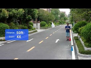 ANNKE CZ400 4X Optical Zoom Real Testing