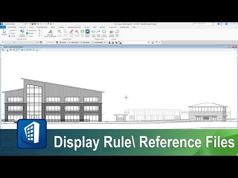 Using Display Rules for Presentation Drawings in OpenBuildings Designer
