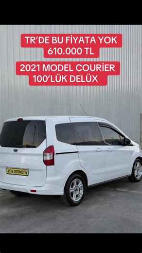 2021 Model Ford Courier Delux Satılık Fırsatı