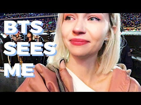 I Saw BTS Up Close In Korea - Full Front Row Kpop Concert Experience VLOG