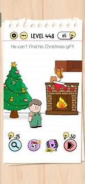 Brain Test Level 448 Walkthrough