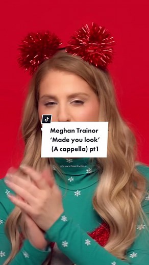 Meghan Trainor A Cappella Performance of 'Made You Look'
