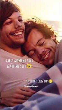Larry moments that make me soft pt. 1🥺💚💙 #louistomlinson #harrystyles #larrystylinson #larries