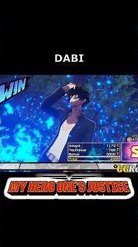 Dabi vs Endeavor Flames of Revenge | My Hero One’s Justice Gameplay #shorts