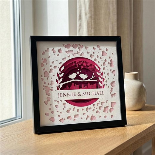 3D Heart of Love Shadow Box With Custom Words, Valentines Day Heart Shadow Box, You Are Loved SVG, Files for Cricut With Easy Instructions - Etsy Australia