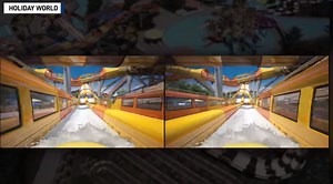 World's first full-circuit racing water coaster comes to Holiday World