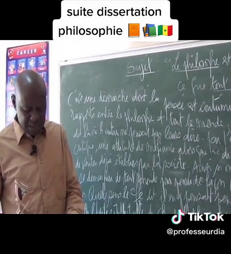 SUITE dissertation philosophie 📙📚📝