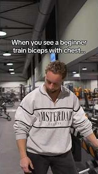 Should you train biceps after back and triceps after chest? #gym #bodybuilding #fyp