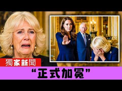 7分钟前突发：凯特琳获枢密院任命为王宫唯一最高管理者，卡米拉当场崩溃！王室权力彻底洗牌震惊全国