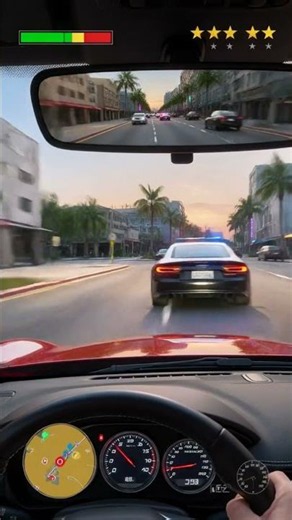Escaping the Cops at Max Level 🏎️💨 #police #drift #gaming