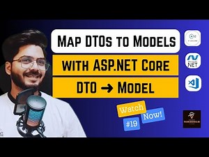 ASP.NET Core Tutorial [19]: AutoMapper Made Easy 💡 | Map DTOs to Models Like a Pro!