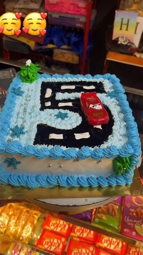 Race them cake decoration with chocolate 😍🥳#viral #trnding # #explorepage