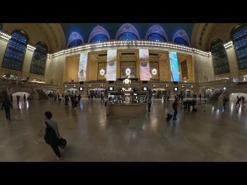 Testing the GoPro Max 2 in Low Light (GP Log 200 Mbps): A Tour of Grand Central Terminal