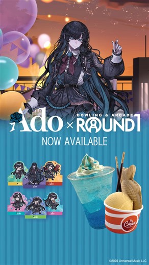 Round1 Bowling & Arcade on Instagram: "It's showtime! 🎤💫 Ado x Round1 is taking center stage until 12.25.2025! Enjoy special edition food & beverage items and receive a mystery standing coaster with every purchase. Don't miss your chance to collect all 6 coasters! Join the fun and use #ADOxRound1 to share your moments with us! 🔗 Click the link in our bio for more details! @ado_staff_official #Round1USA #Ado #ADOxRound1"