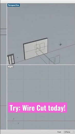 Try wire cut in Rhino3d