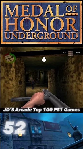 Medal of Honor: Underground is 52 on the top 100 PS1 games of all time! Commentary from gamespot.com