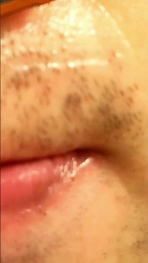 3/4【ASMR】T字剃刀で髭剃り Shaving with a T-shape razor