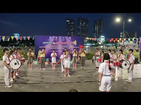 Trường THCS Colette Quận 3 - Biểu diễn trống kèn ngày 5/6/2022 - Video 4K