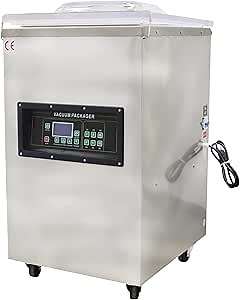 Single Chamber Vacuum Sealer Packaging Machine Stainless Steel Vacuum Sealers Deeper Chamber