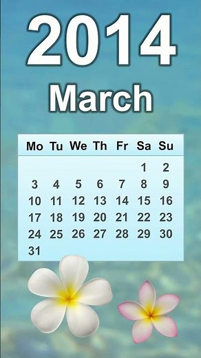 March 2014 Calendar