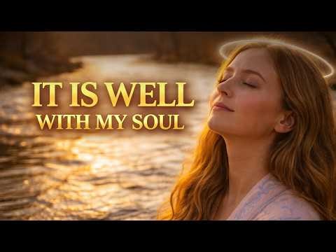 It Is Well With My Soul (Lyrics) | Powerful Christian Worship Hymn ✨🕊️
