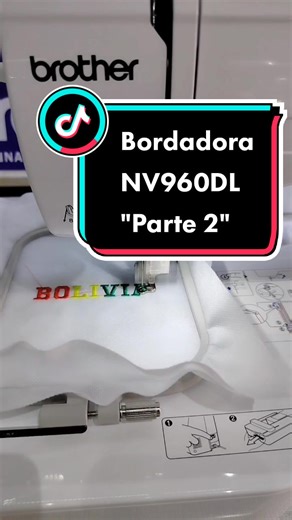 Aprende a Bordar Nombres con la BROTHER NV960DL