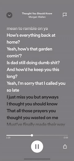 thought yoh should know ❤️ #fyp #morganwallen #speedsongs #fypシ #country #thoughtyoushouldknow #momma