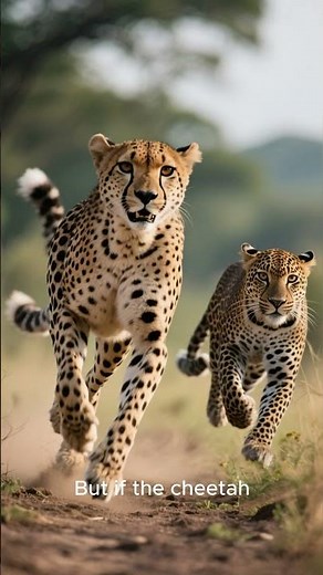 Cheetah vs Leopard | Who is Stronger and Faster?