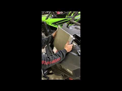 ROR RZR RADIATOR RELOCATE KIT INSTALLATION