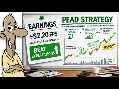 How Traders Catch Big Moves After Earnings (PEAD Strategy)