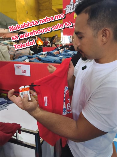Nakabista naba mo sa tag singkwenta nga branded apparels sa Toledo? 🤩 #PriceBlowoutSale #Warehouse #Toledo