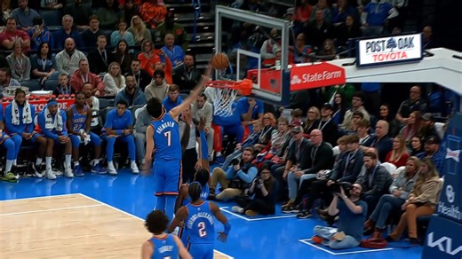 68K views · 1.4K reactions |  Jalen Williams 36分 | 77% FGs | 三分5投5中 ️ Jalen Williams第四節獨攬17分，全場砍下生涯新高36分，Shai Gilgeous-Alexander也貢獻36分，雷霆以129比120擊退尼克，拿下賽季第20勝。 | NBA Taiwan | Facebook