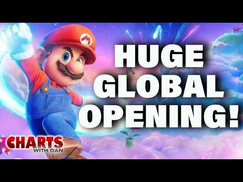 The Super Mario Galaxy Movie Opens Huge - Charts with Dan!