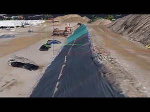 Create new 3D points for survey map connection from UAV data
