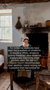 48K views · 452 reactions | From revered healers to accused witches, the history of midwifery is complex and profound. | God Bless The USA | Facebook