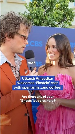 The #Einstein cast has so much love for Utkarsh Ambudkar of #Ghosts 👻🧠