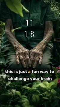 Boost Your Memory: Simple Exercise for Seniors to Stay Sharp #memory #mental #focus