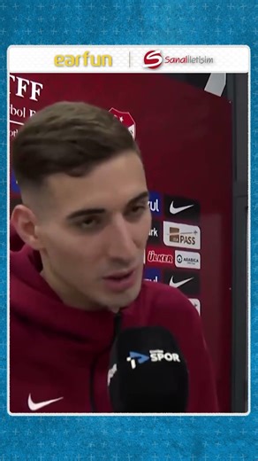 Mert Müldür: Hopefully we will all go to the World Cup together.