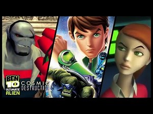 Ben 10 Cosmic Destruction Walkthrough Part 3 (PS3, X360, PS2, PSP, Wii) 100% Level 2 : Eiffel Tower
