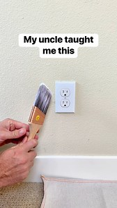 Instead of keeping outlet covers off to paint, I add painter’s tape around them so I can leave them on and keep the inside compartments covered and protected #paint #painting #diyproject #homerenovation this video is for entertainment purposes only. Always follow proper safety guidelines and consult a professional if you have questions | Liz & Jeff