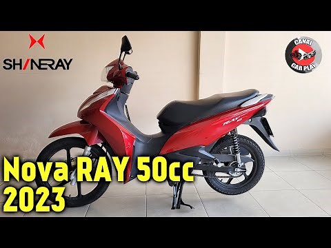 Nova Shineray Ray 50cc 2023 - Mesmo DESIGN da Biz, com MOTOR POTENTE e SUPER ECONÔMICO!